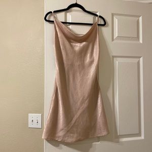pink altar'd state mini dress size small